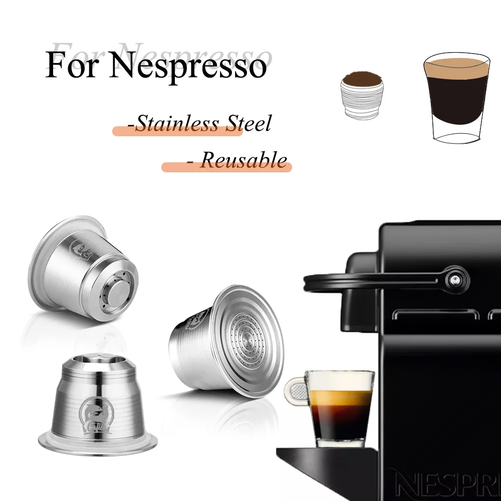 Coffee Equipment Rack - Stainless Steel Reusable Capsule Permanent Coffee