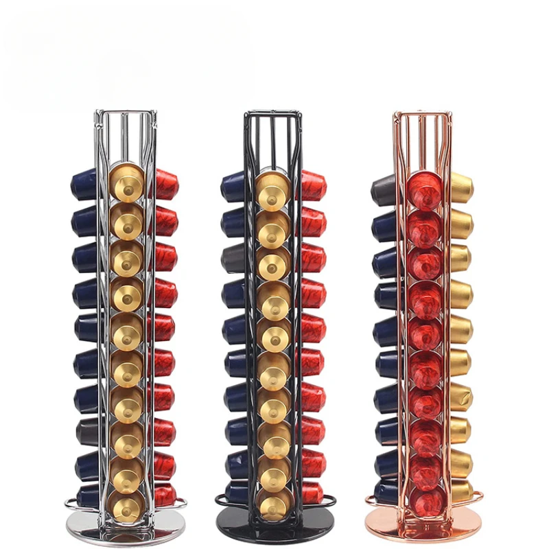 Coffee Equipment Rack - 1PC 40 Pod Coffee Capsules Nespresso