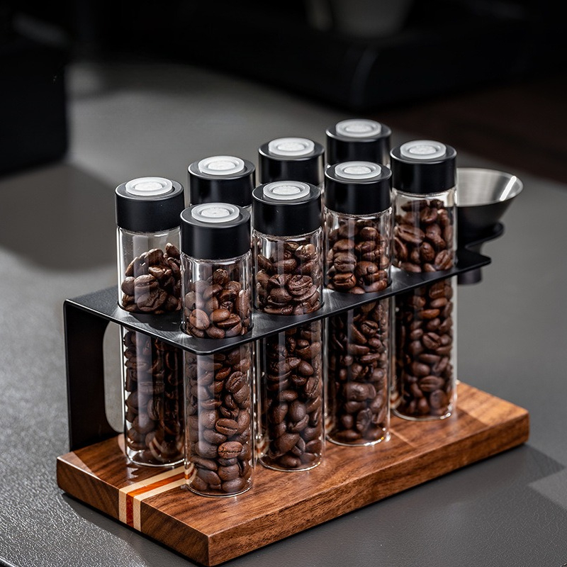JUSTINLAU Glass Coffee Bean St - огляд і ціна Coffee Equipment Rack