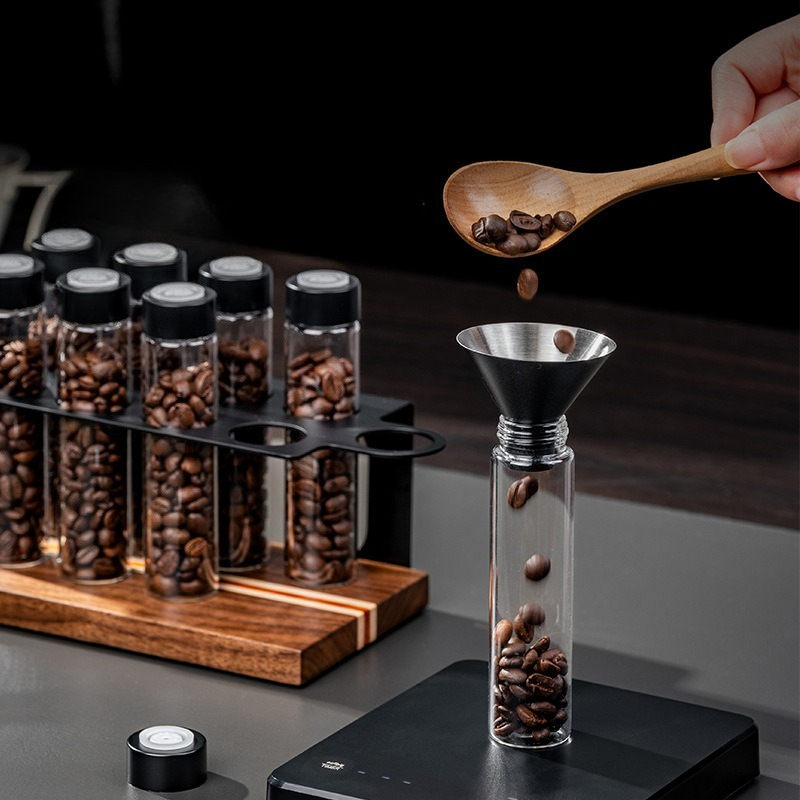 JUSTINLAU Glass Coffee Bean St - огляд і ціна Coffee Equipment Rack