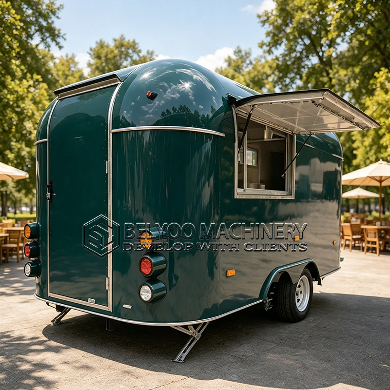 Belyoo Commercial Food Trailer - огляд і ціна Coffee Equipment