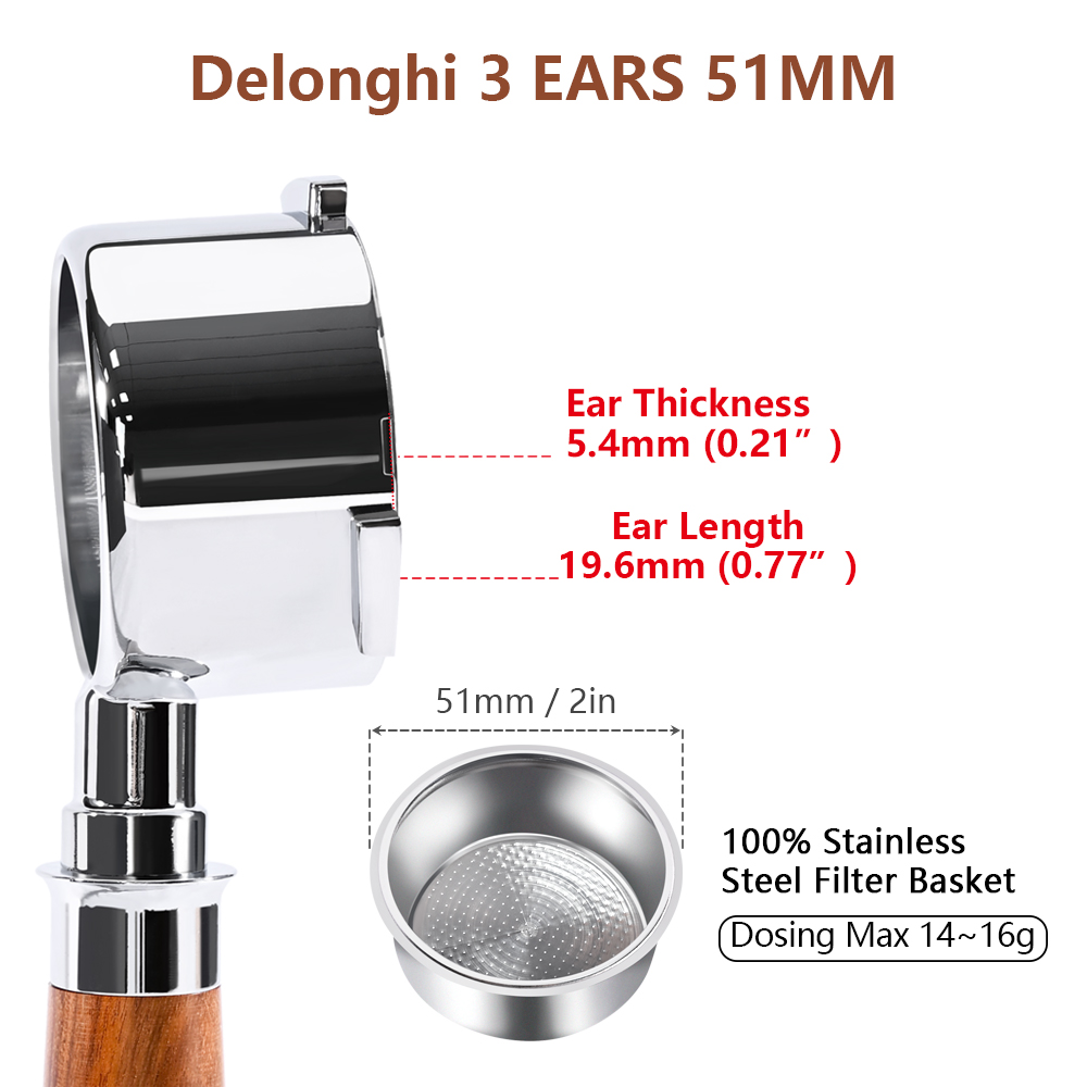 51mm Coffee Bottomless Portafi - огляд і ціна Coffee Equipment
