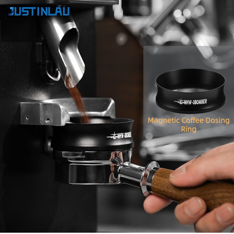 JUSTINLAU 51/54/58mm Coffee Do - огляд і ціна Dosing Funnel Ring