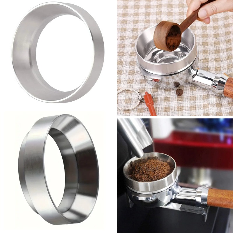 Stainless Steel Espresso Dosin - огляд і ціна Dosing Funnel Ring
