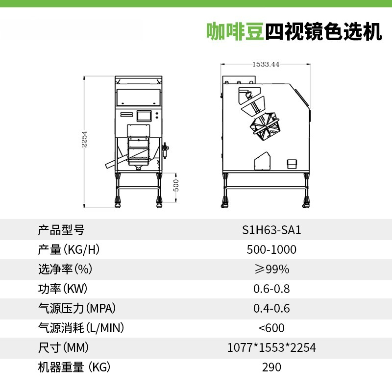 Coffee Color Sorter Profession - огляд і ціна Coffee.Equipment Parts