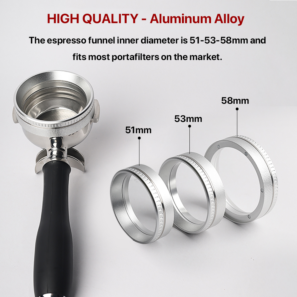 Magnetic Coffee Dosing Funnel, - огляд і ціна Dosing Funnel Ring