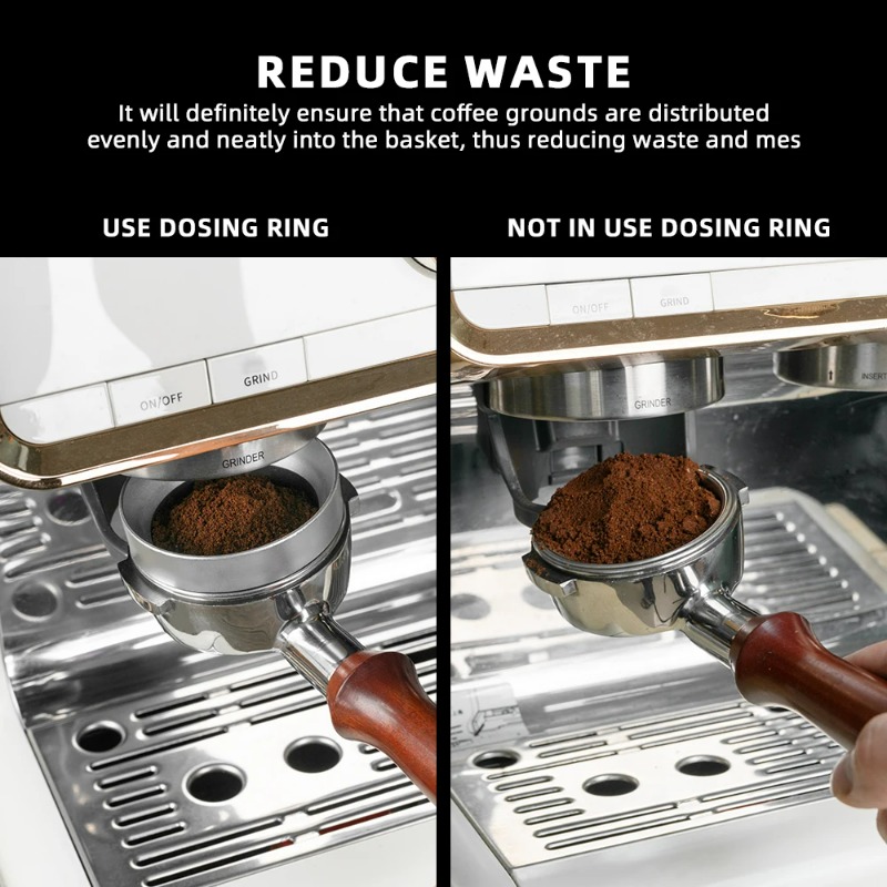 51/53/58mm ABS Espresso Dosing - огляд і ціна Dosing Funnel Ring