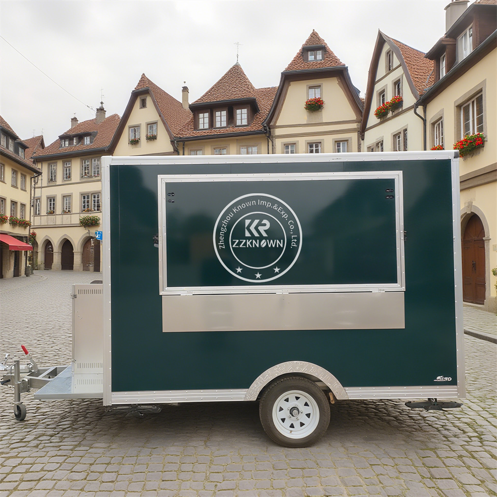 Street Mobile Food Truck Conce - огляд і ціна Coffee Equipment For Coffee Shop