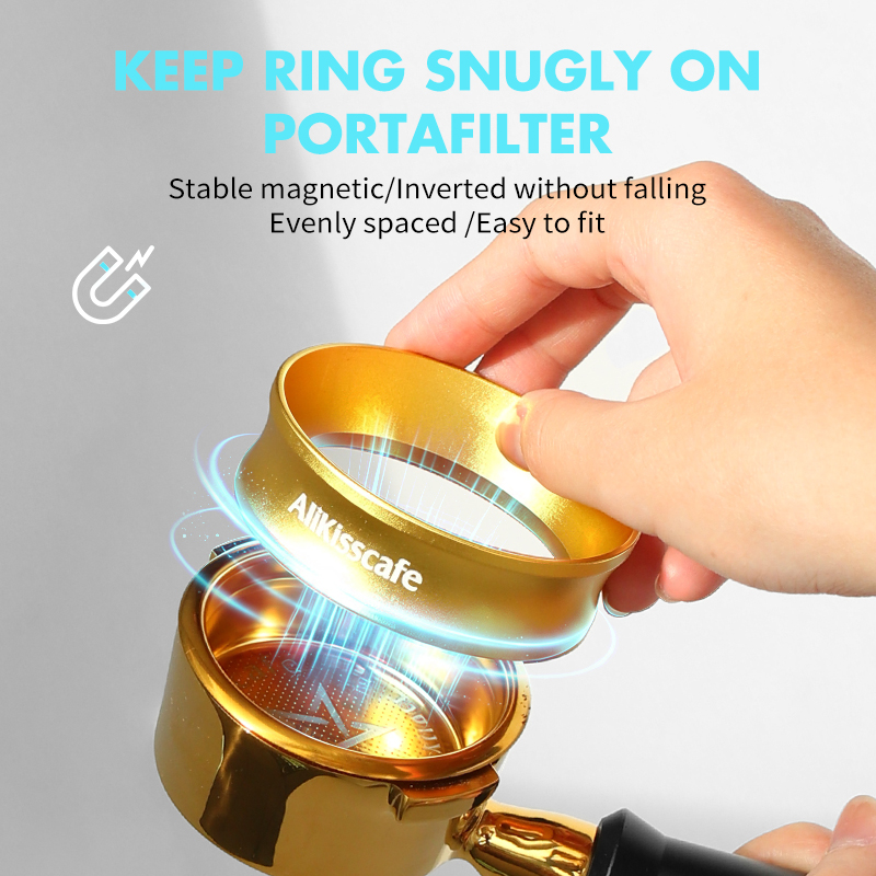 AliKisscafe Espresso Dosing Ri - огляд і ціна Dosing Funnel Ring